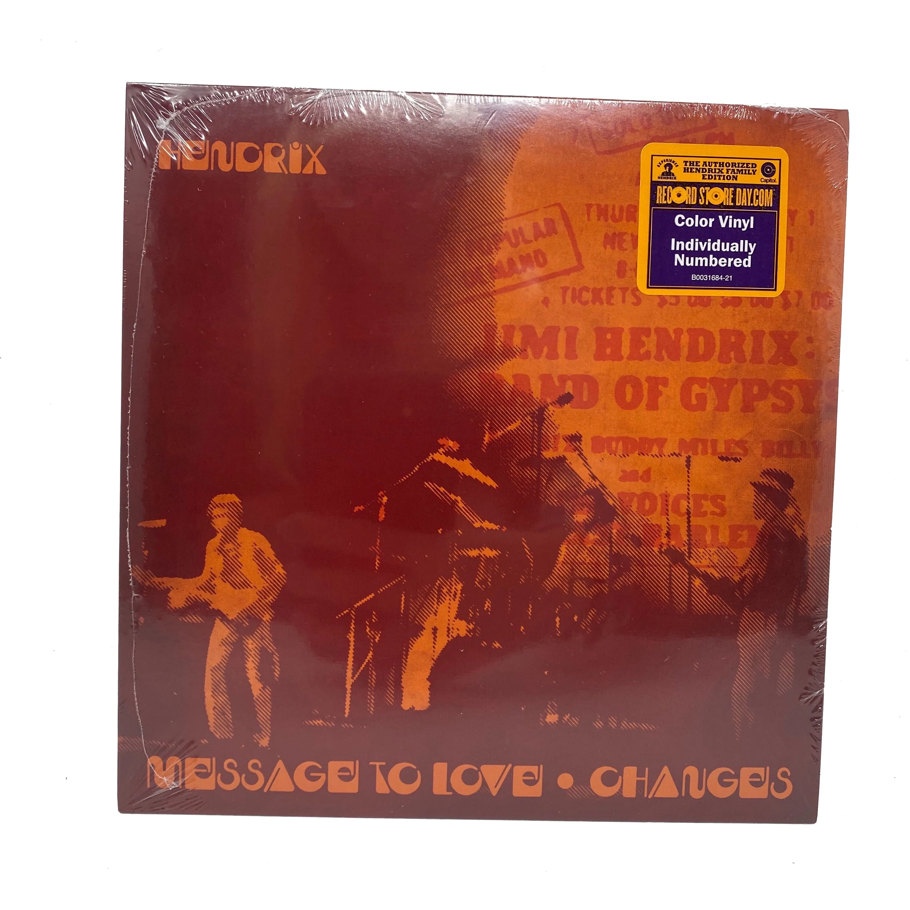 Jimi Hendrix: Message To Love 7" (RSD)