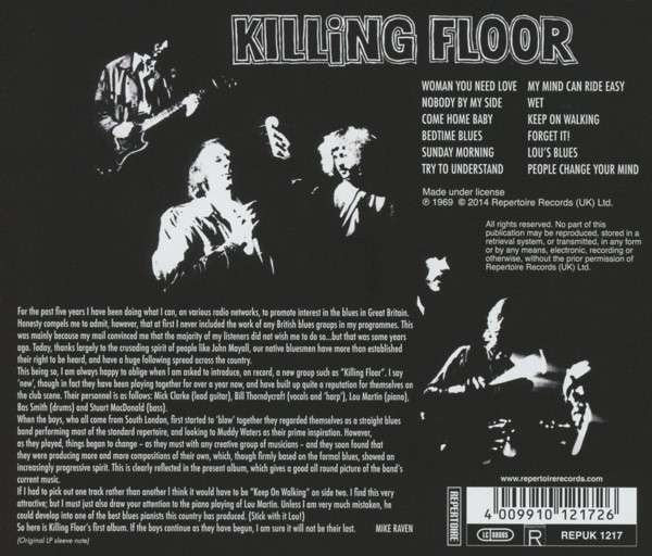 Killing Floor: S/T CD - Image 2