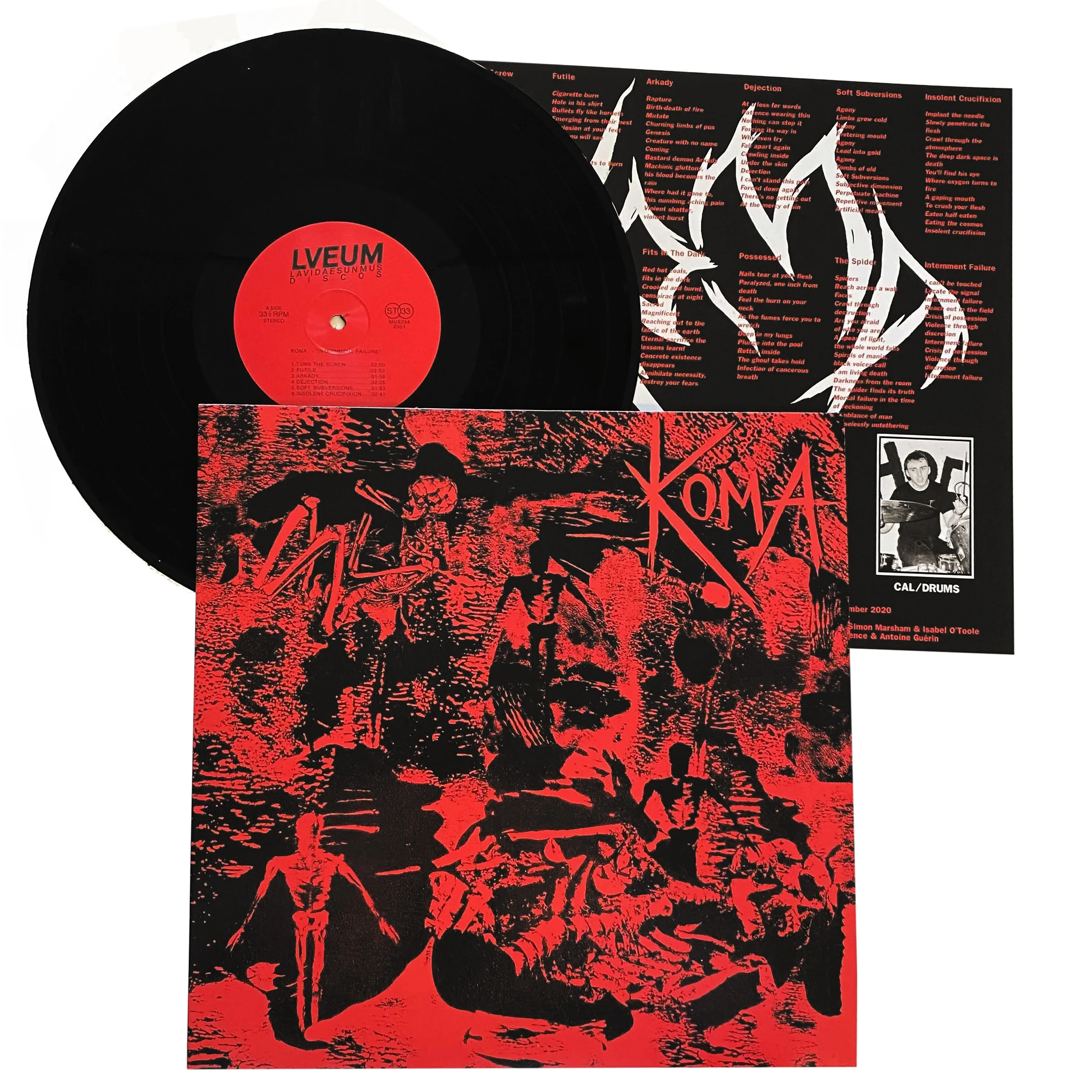 Koma: Internment Failure 12" - Image 2
