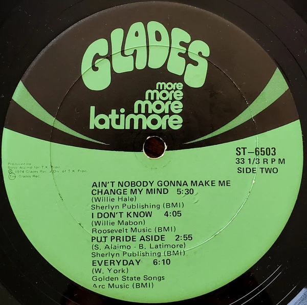Latimore: More, More, More 12" - Image 2