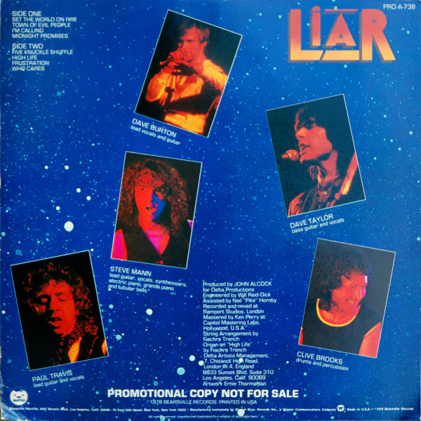 Liar: Set The World On Fire 12" - Image 2