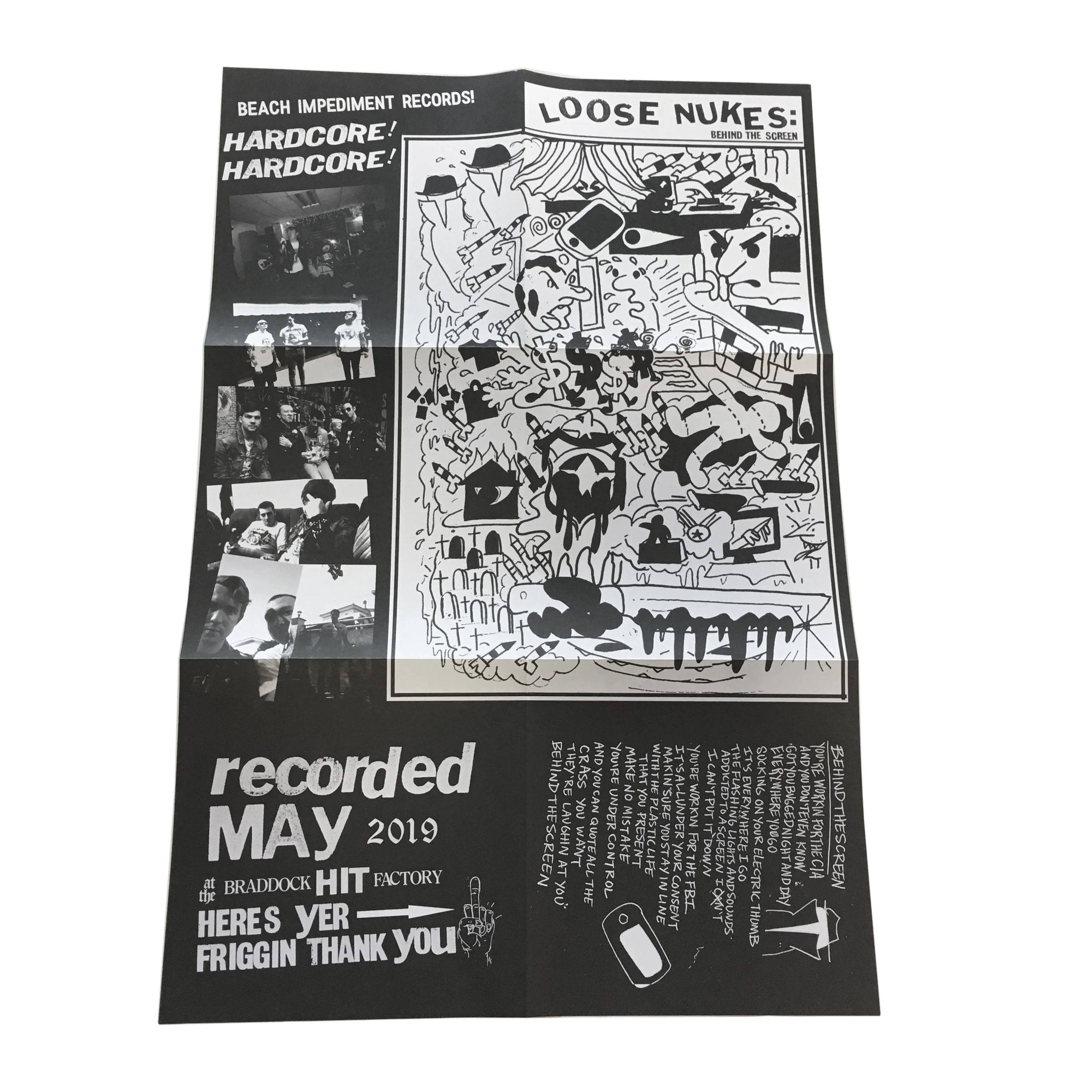 Loose Nukes: Behind The Screen 7" - Image 2