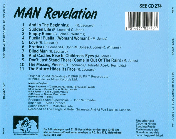 Man: Revelation CD - Image 2