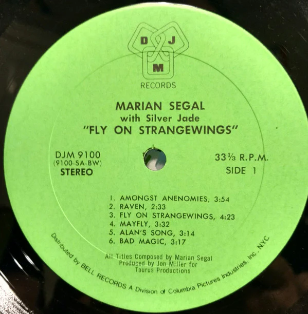 Marian Segal With Silver Jade: Fly On Strangewings 12" - Image 2