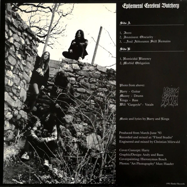 Mastic Scum: Ephemeral Cerebral Butchery 12" - Image 2