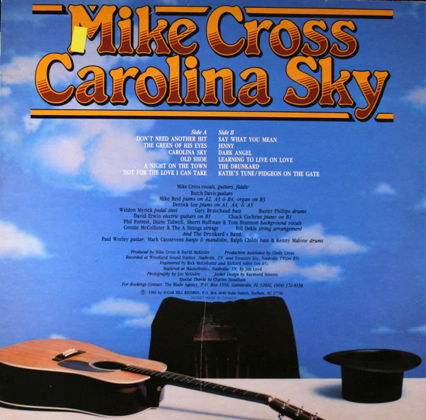 Mike Cross: Carolina Sky 12" - Image 2