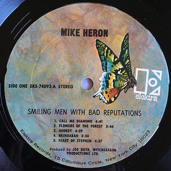 Mike Heron: Smiling Men With Bad Reputations 12" - Image 3
