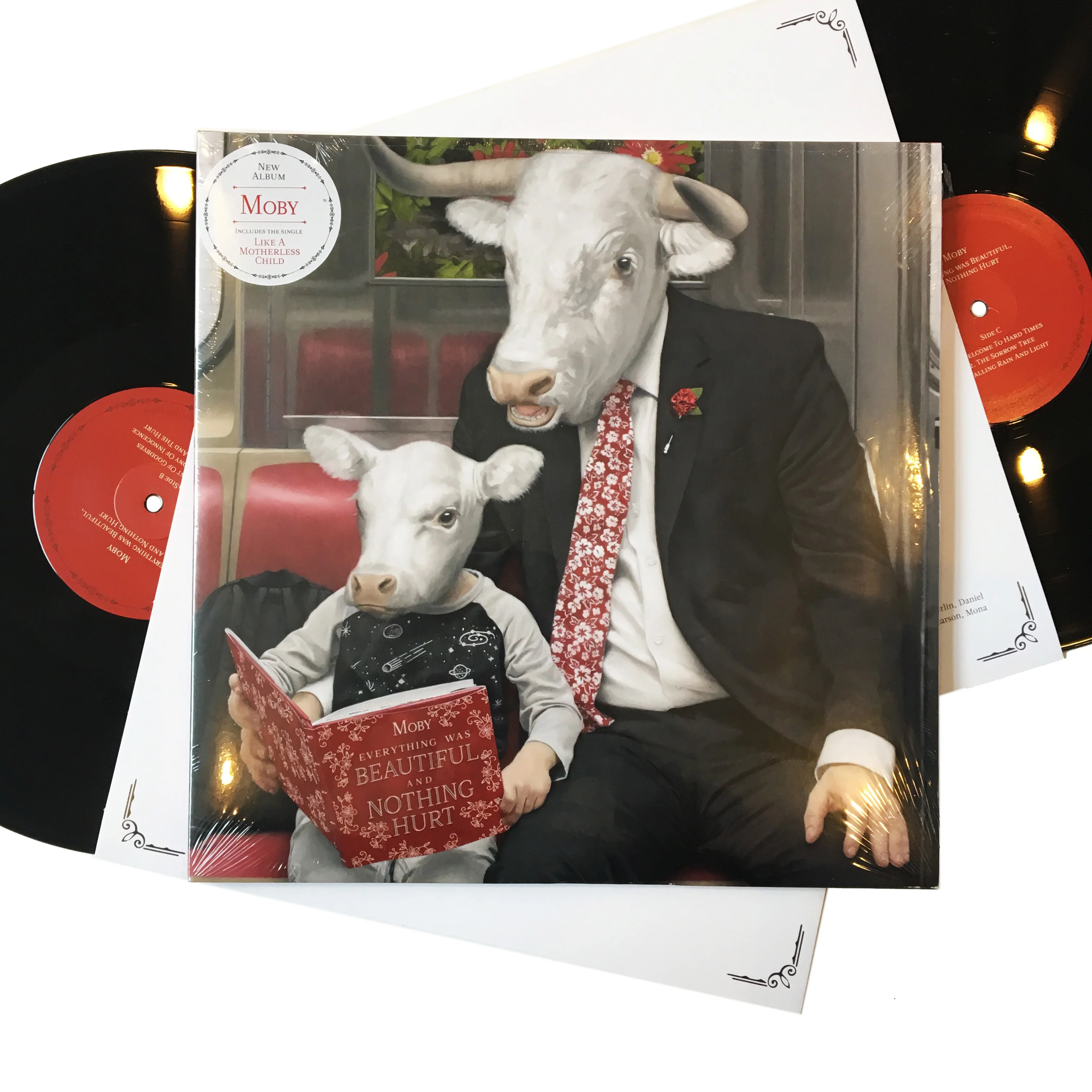 Moby: Everything Was Beautiful, and Nothing Hurt 12"