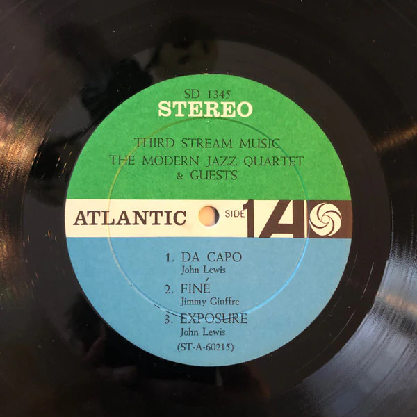 Modern Jazz Quartet: Third Stream Music 12" - Image 2