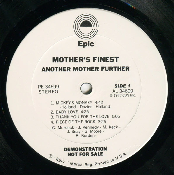 Mother's Finest: Another Mother Further 12" - Image 2