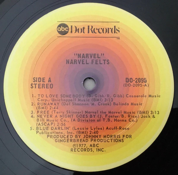 Narvel Felts: Narvel 12" - Image 3