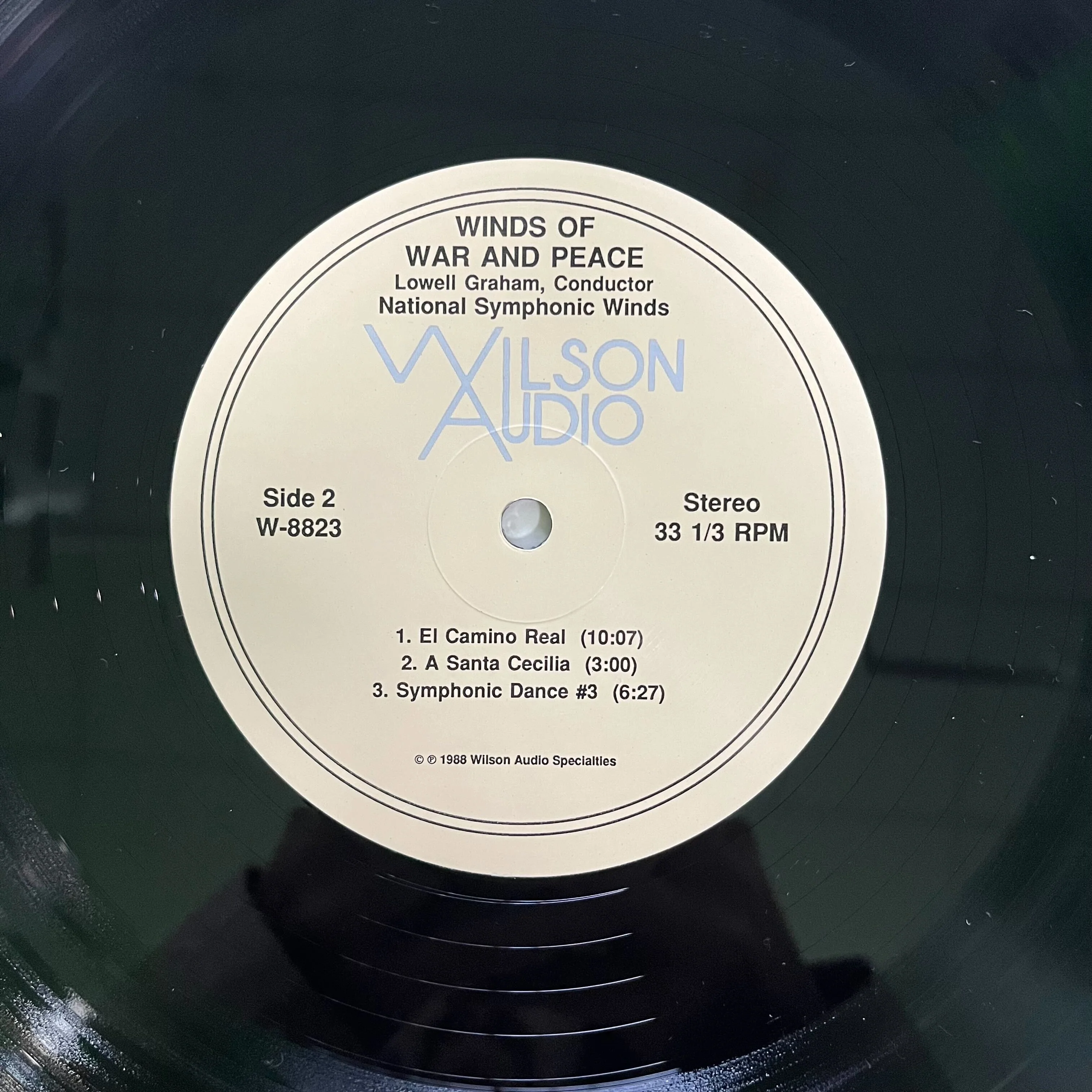 National Symphonic Winds: Winds Of War And Peace 12" - Image 4