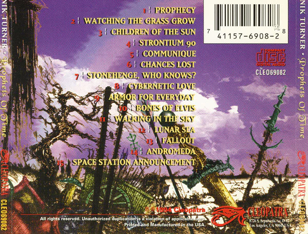 Nik Turner: Prophets Of Time CD - Image 2