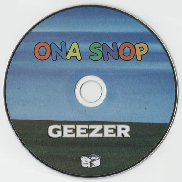 Ona Snop: Geezer CD - Image 4
