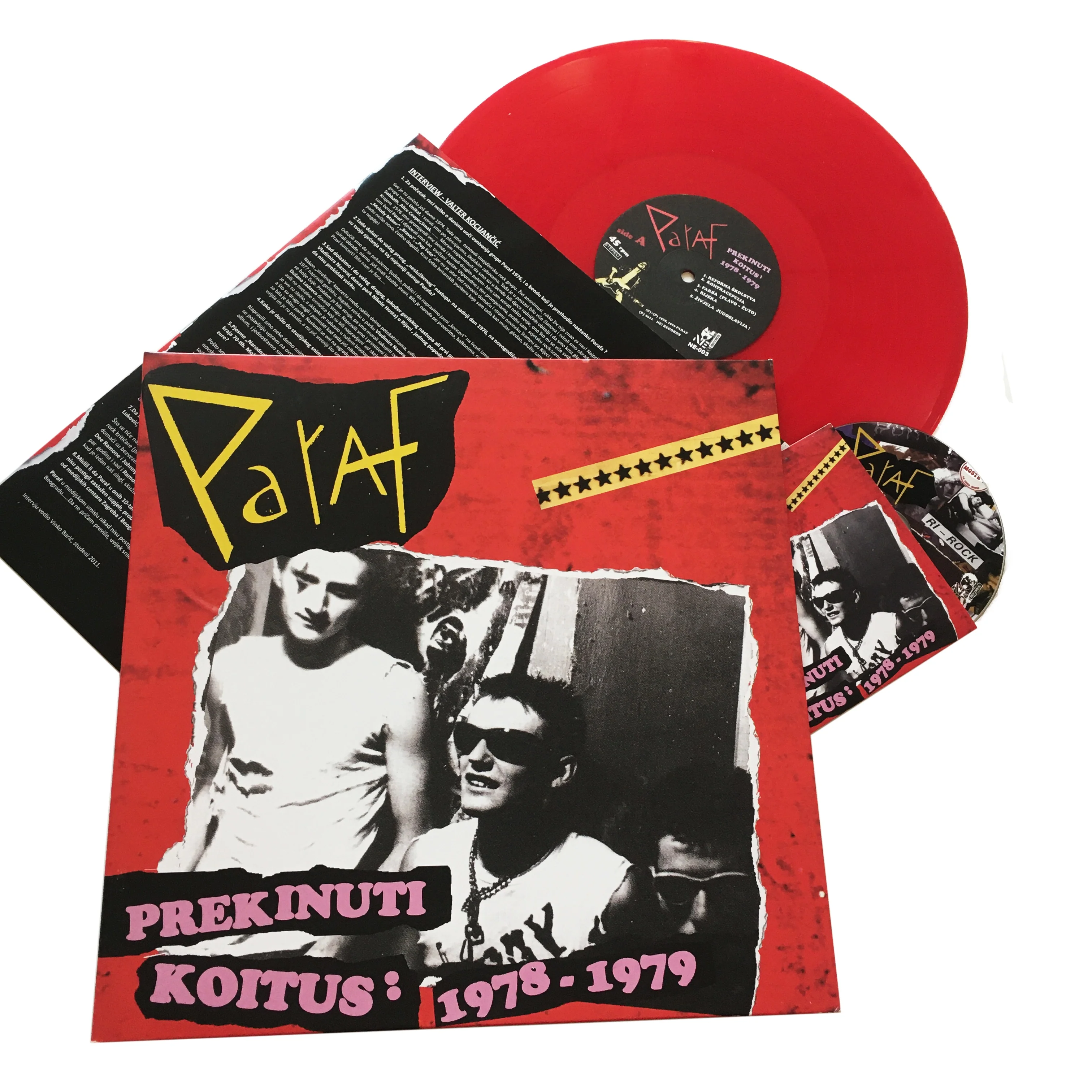Paraf: Prekinuti Koitus: 1978 - 1979 12"