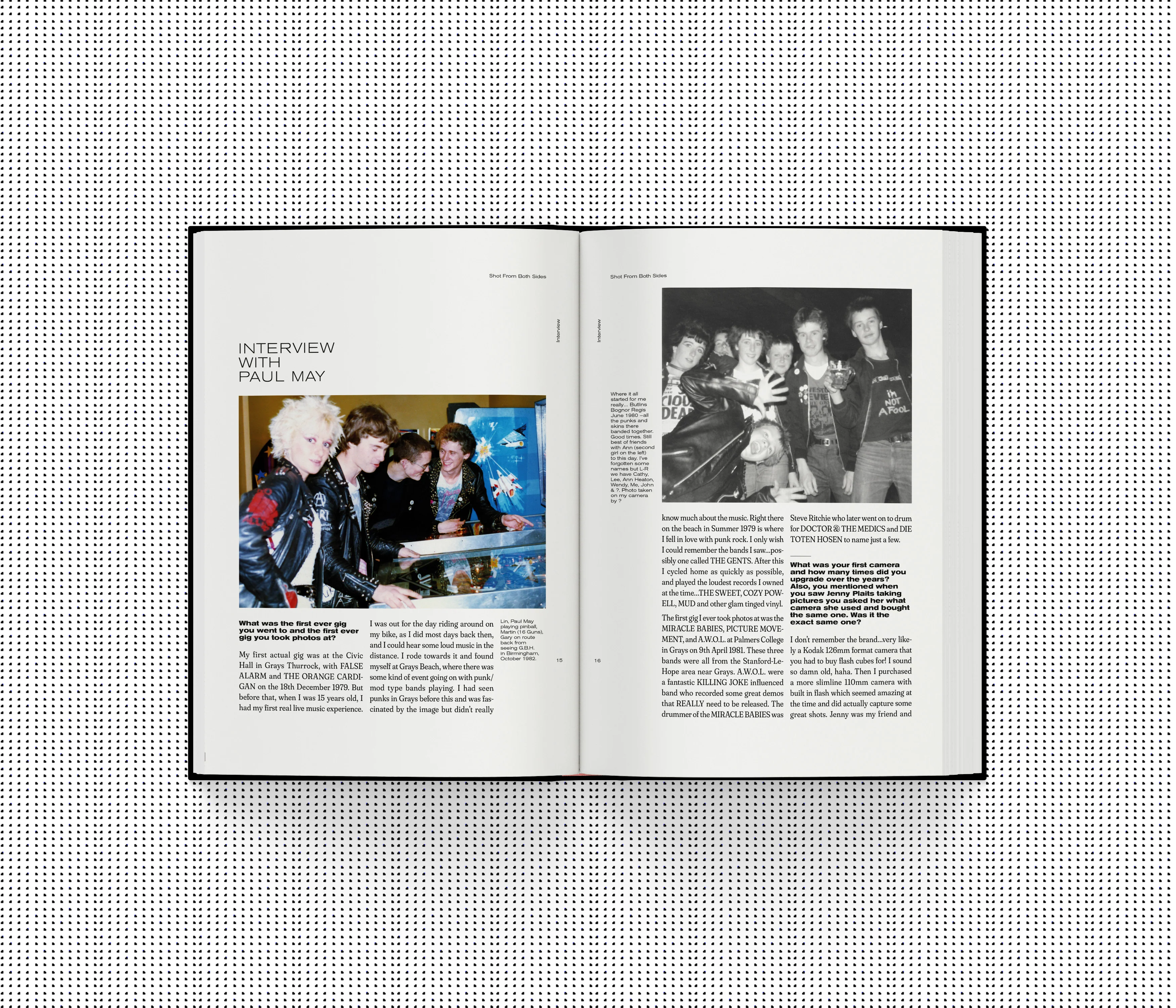 Paul May: Shot From Both Sides - Photos of UK Punk Gigs 1981-86 book - Image 10