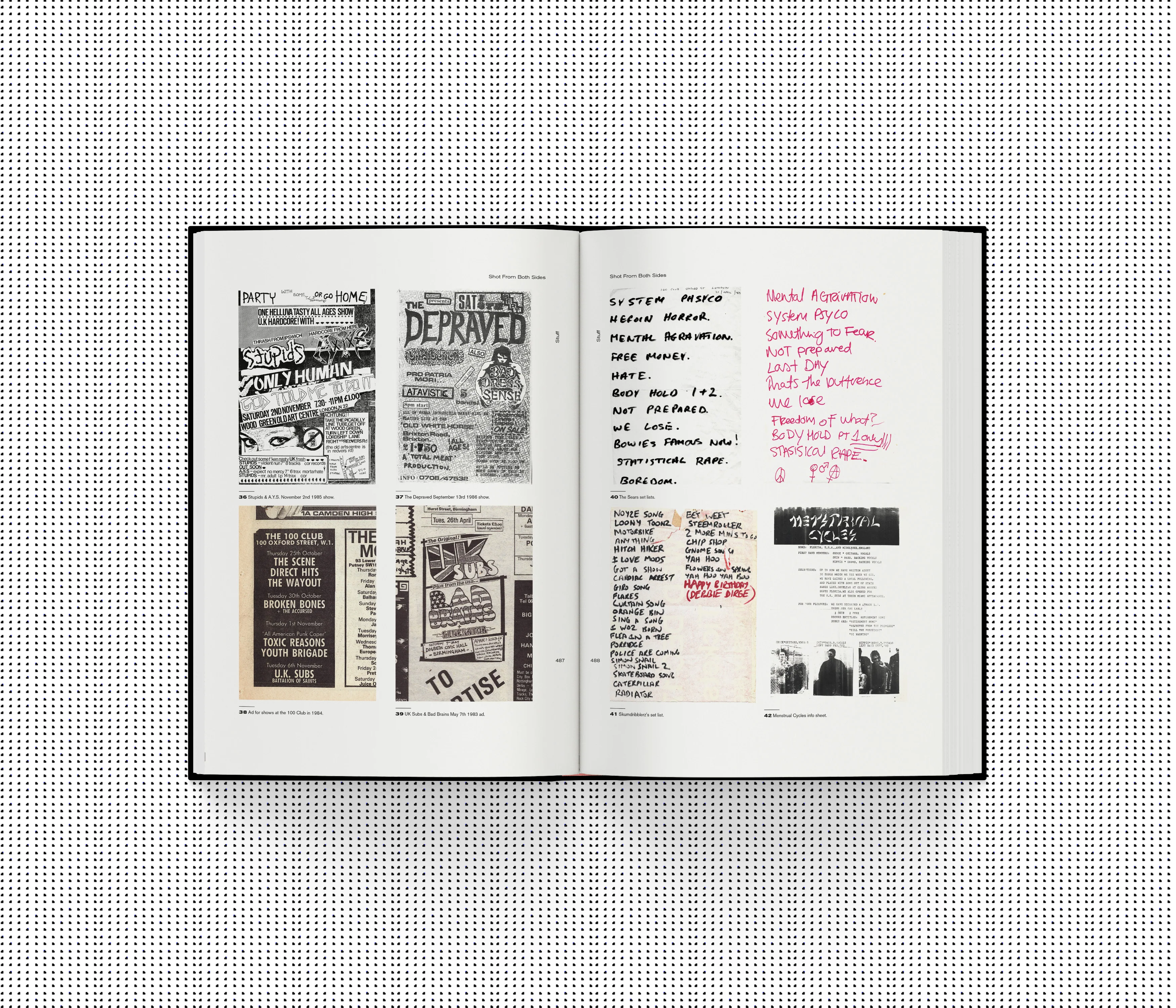 Paul May: Shot From Both Sides - Photos of UK Punk Gigs 1981-86 book - Image 7
