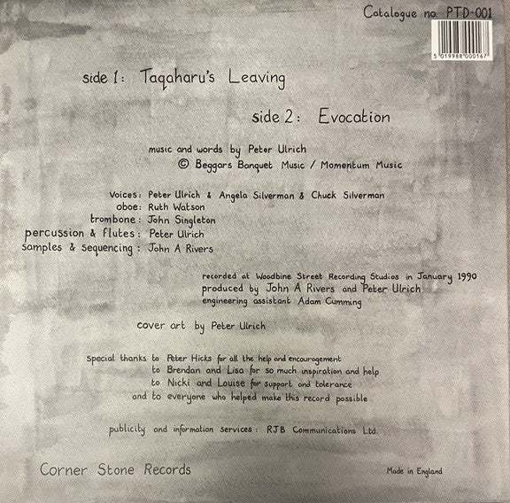 Peter Ulrich: Taqaharu's Leaving 12" - Image 2