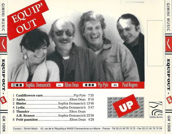Pip Pyle's Equipe Out: UP! CD - Image 2