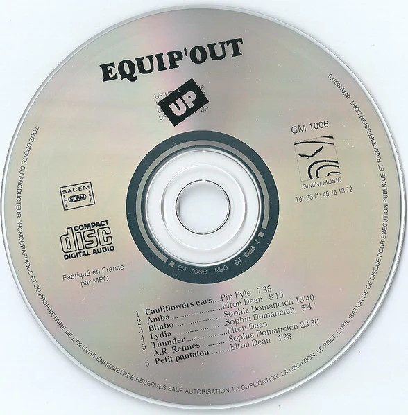 Pip Pyle's Equipe Out: UP! CD - Image 3