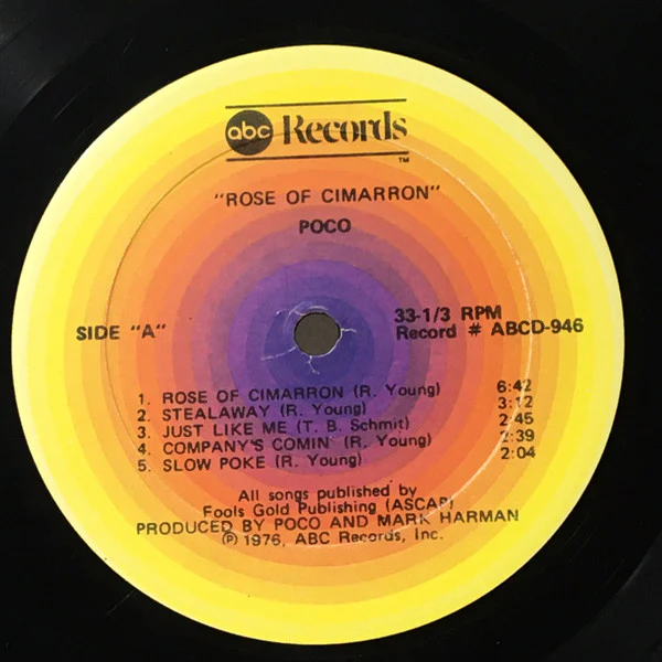 Poco: Rose Of Cimarron 12" - Image 3