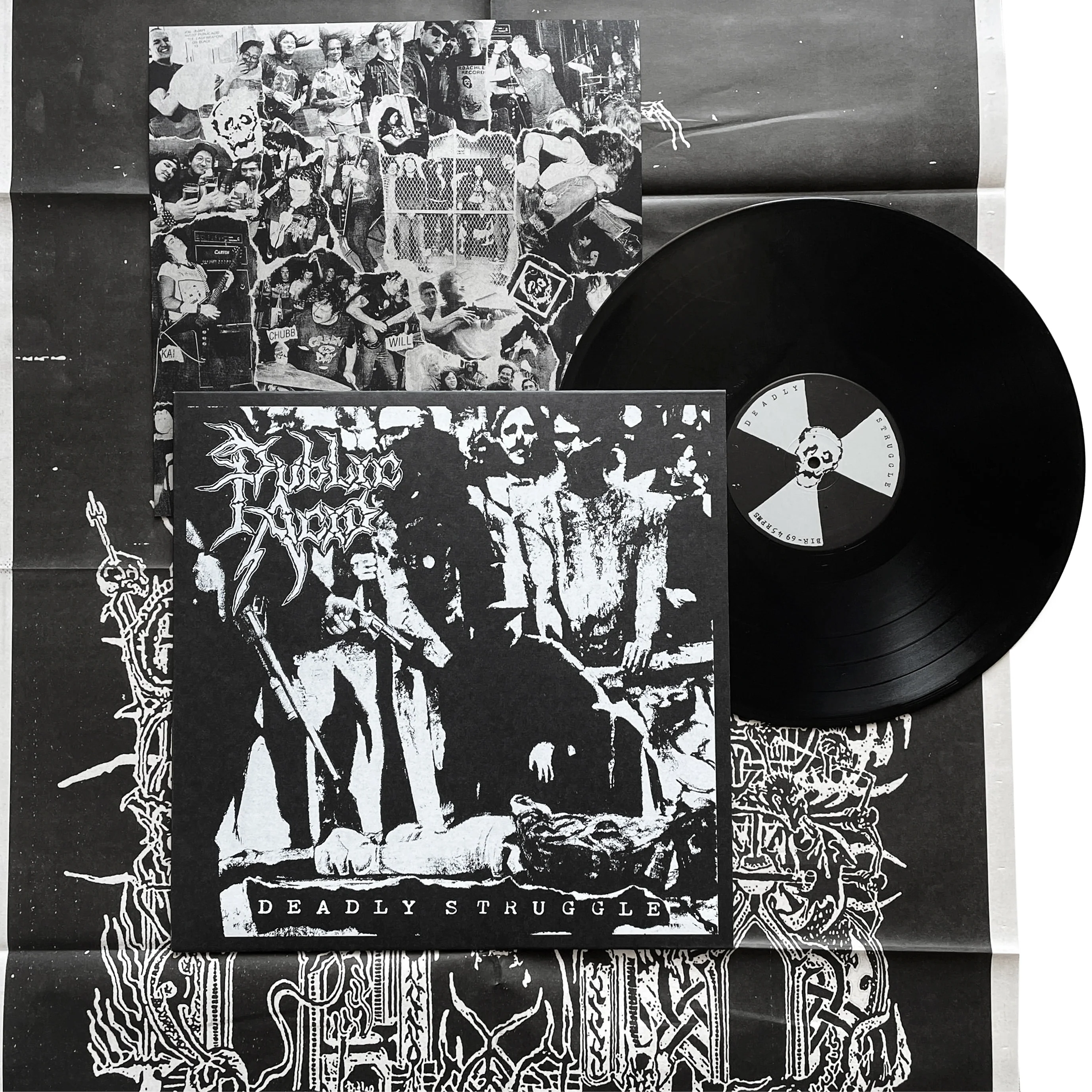 Public Acid: Deadly Struggle 12" - Image 2