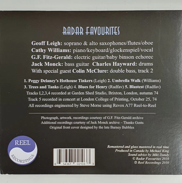 Radar Favourites: S/T CD - Image 2