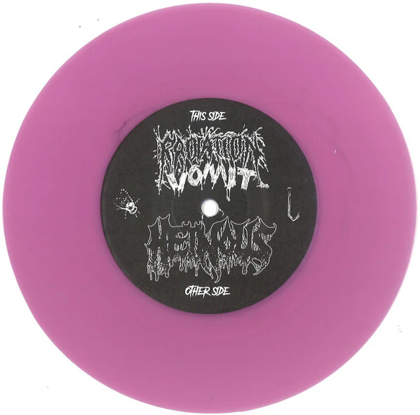 Radiation Vomit / Heinous: Split 7" - Image 3