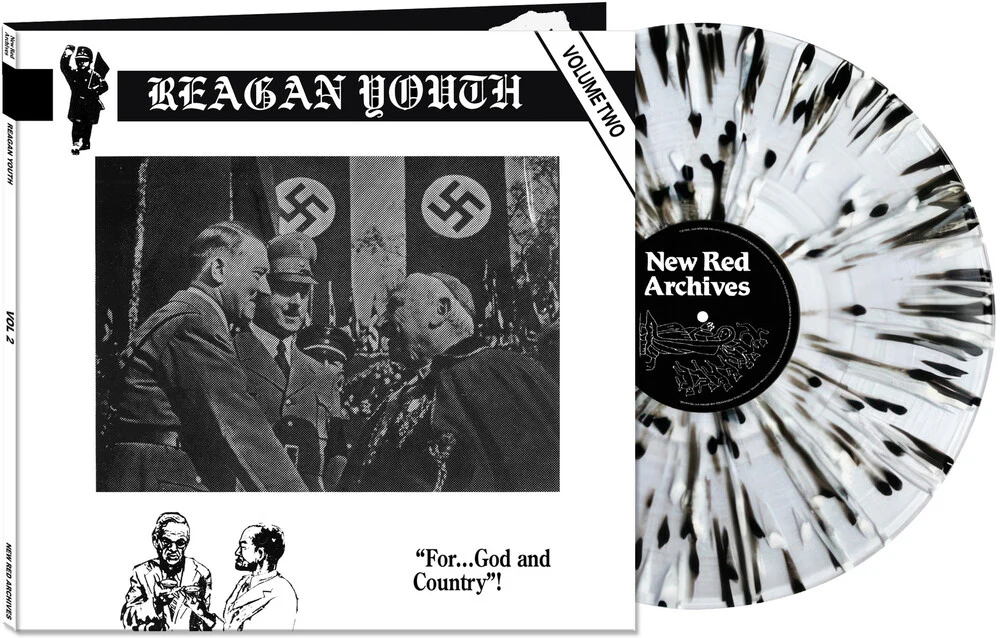 Reagan Youth: Volume Two 12" (Black / White Splatter vinyl)