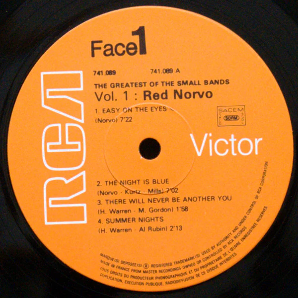 Red Norvo: The Greatest of the Small Bands 12" - Image 3
