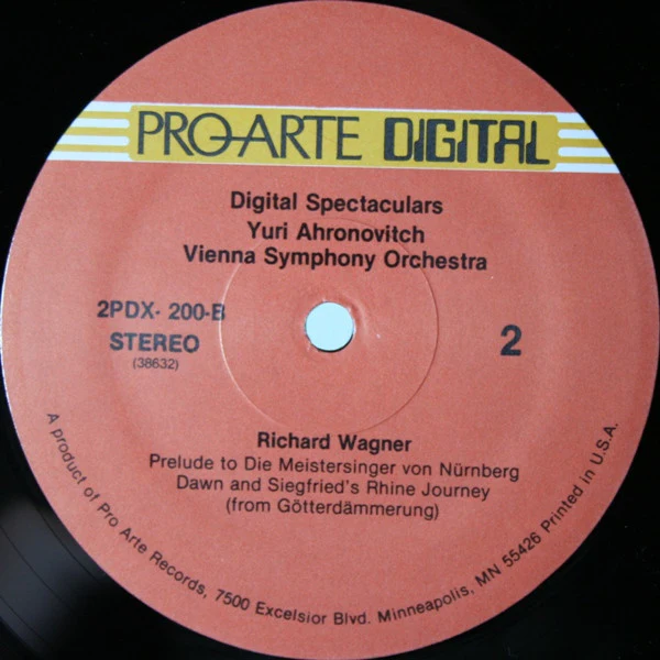 Richard Wagner, Johannes Brahms, Antonín Dvořák, etc.: Prelude To Die Meistersinger / Dawn And Siegfried's Rhine Journey / Hungarian Dances 5&6 / Slavonic Dance No. 8 / The Moldau 12" - Image 2