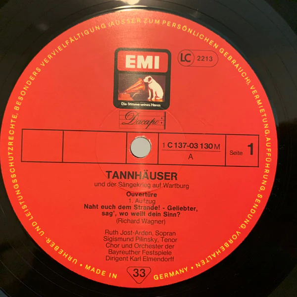 Richard Wagner, Maria Müller, Sigismund Pilinsky, etc.: Tannhäuser 12" box set - Image 3