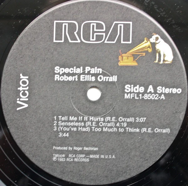 Robert Ellis Orrall: Special Pain 12" - Image 3