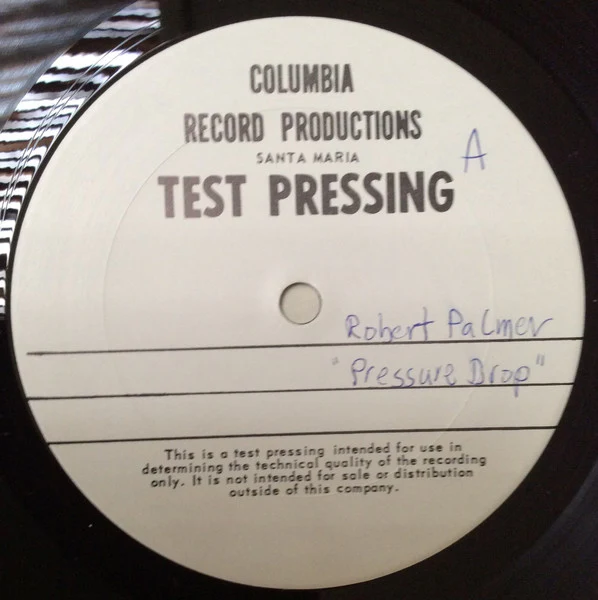 Robert Palmer: Pressure Drop 12" - Image 2
