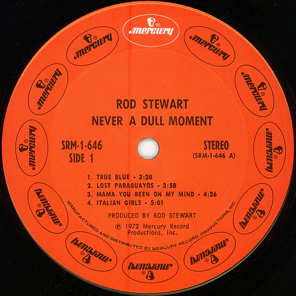 Rod Stewart: Never A Dull Moment 12" - Image 3