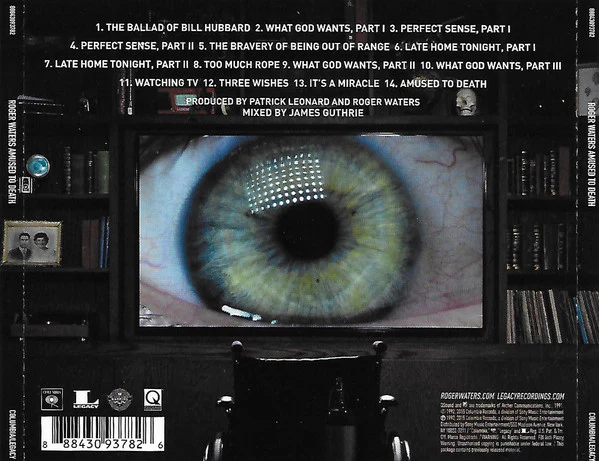 Roger Waters: Amused To Death CD - Image 2