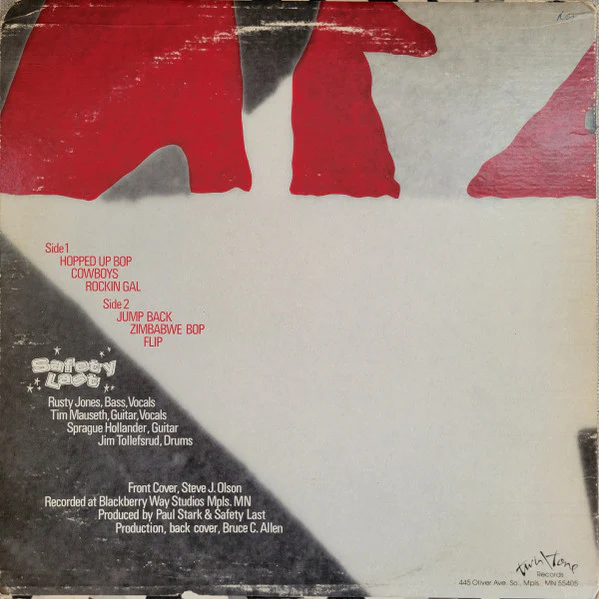 Safety Last: S/T 12" - Image 2