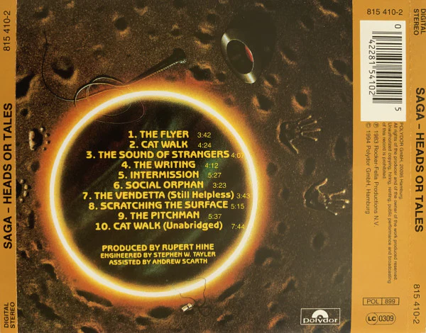Saga: Heads Or Tales CD - Image 2