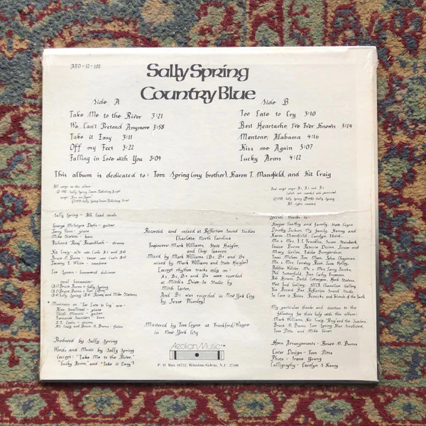 Sally Spring: Country Blue 12" - Image 2