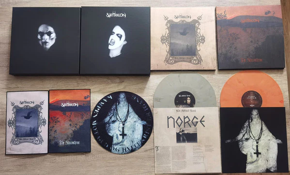 Satyricon: Dark Medieval Times / The Shadowthrone 12" box set - Image 2