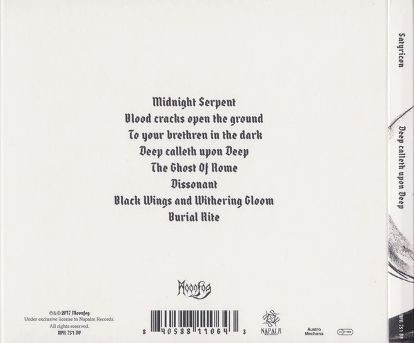 Satyricon: Deep Calleth Upon Deep CD - Image 2
