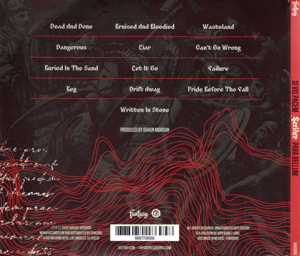 Seether: Si Vis Pacem, Para Bellum CD - Image 2