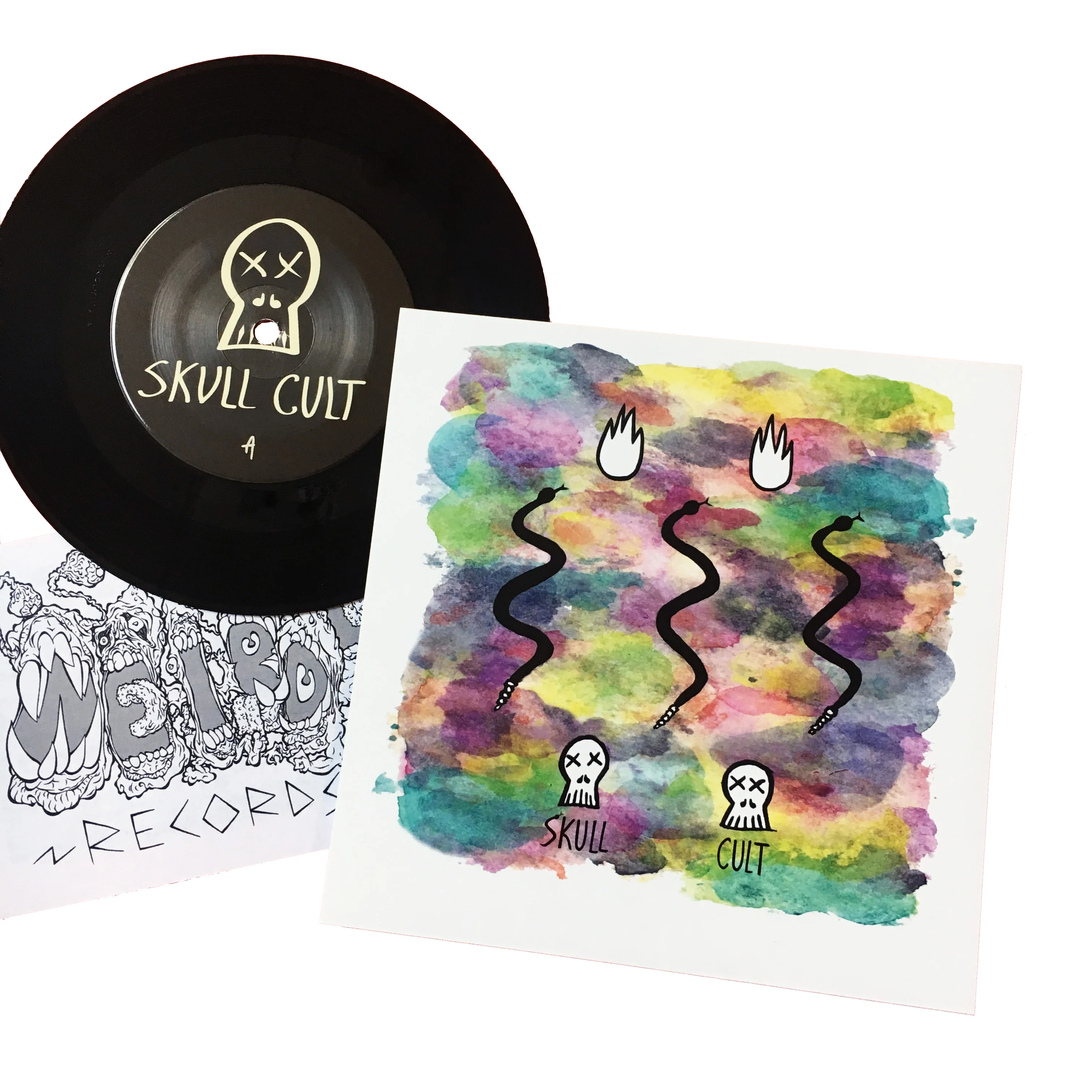 Skull Cult: Vols 1 and 2 7"