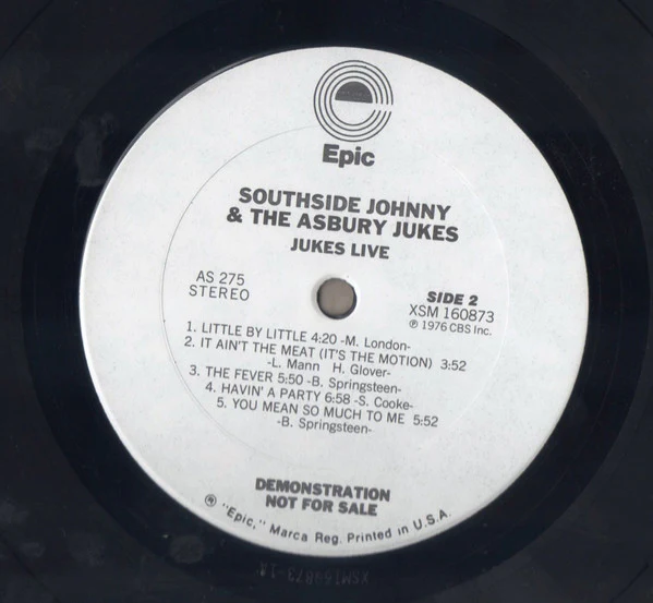 Southside Johnny & The Asbury Jukes: Jukes Live At The Bottom Line 12" - Image 4