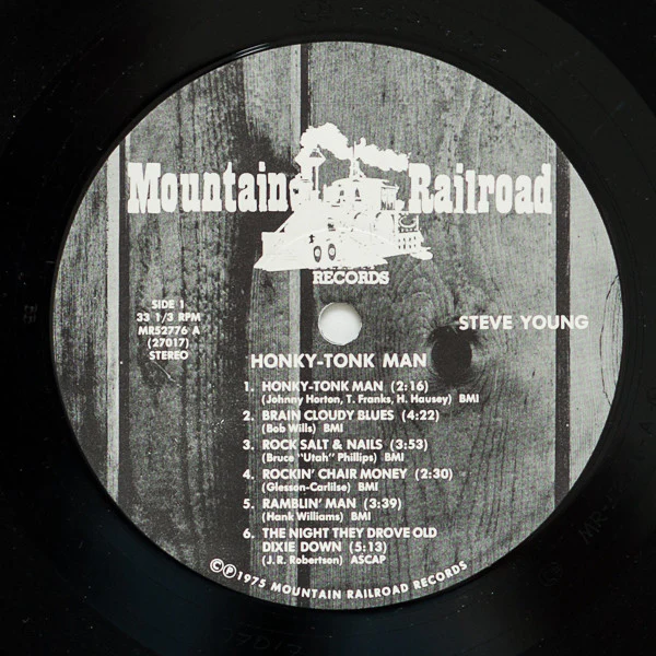 Steve Young: Honky-Tonk Man 12" - Image 3