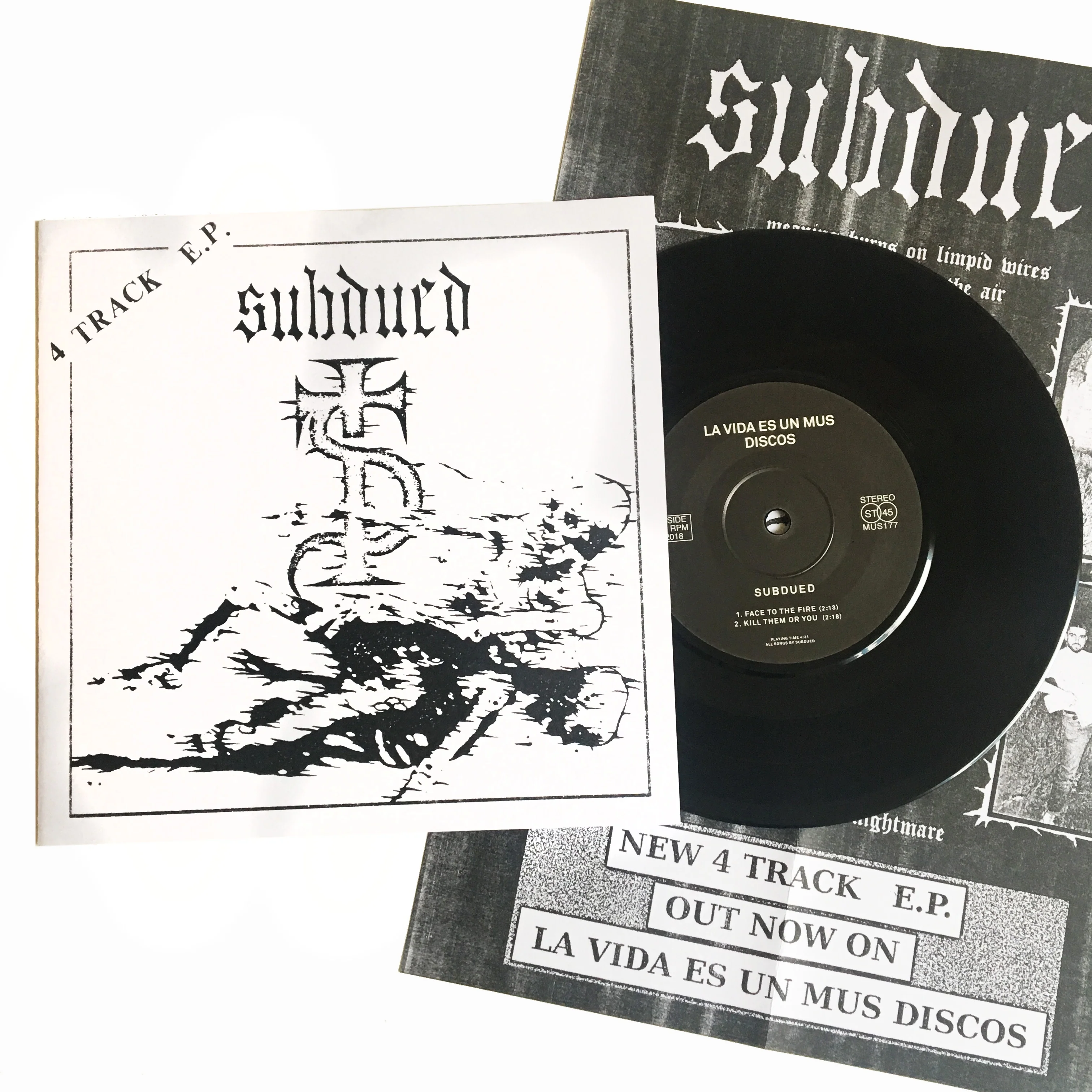 Subdued: 4 Track EP 7" (new)