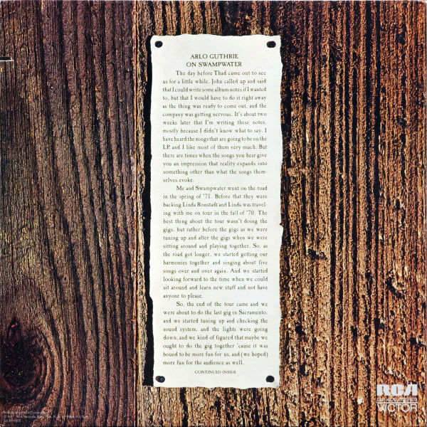 Swampwater: S/T 12" - Image 2