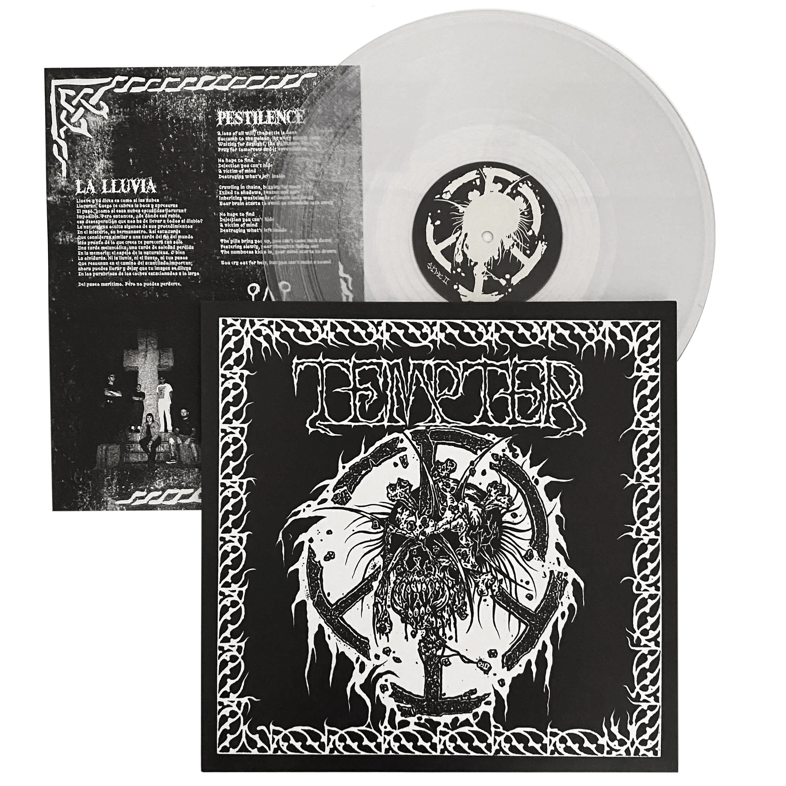 Tempter: S/T 12" (USA exclusive clear vinyl) - Image 2