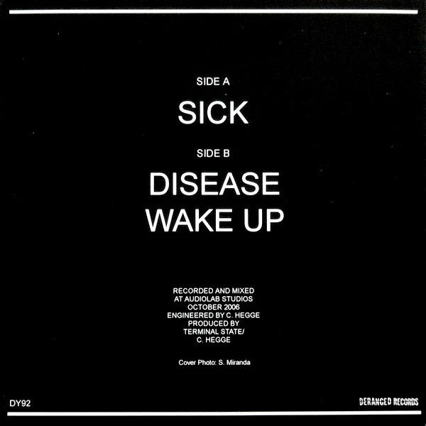 Terminal State: Sick 7" - Image 2