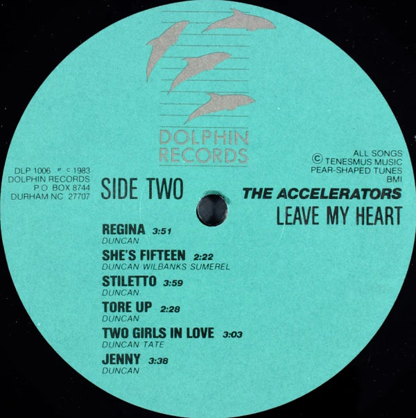 The Accelerators: Leave My Heart 12" - Image 2